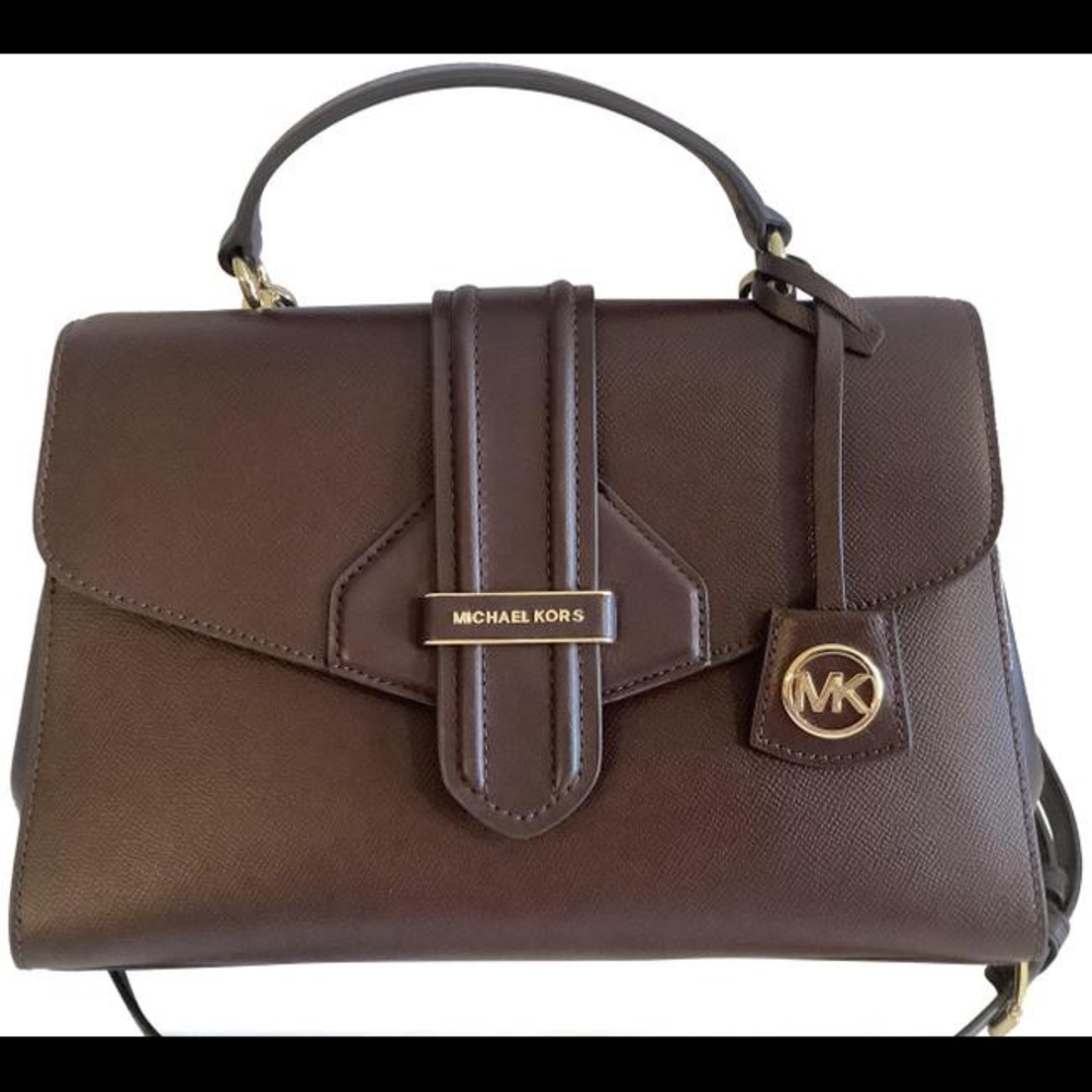 Michael Kors Bleecker medium satchel handbag